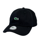 Boné Casual Lacoste Basic - Cor Preto  Logo Oficial