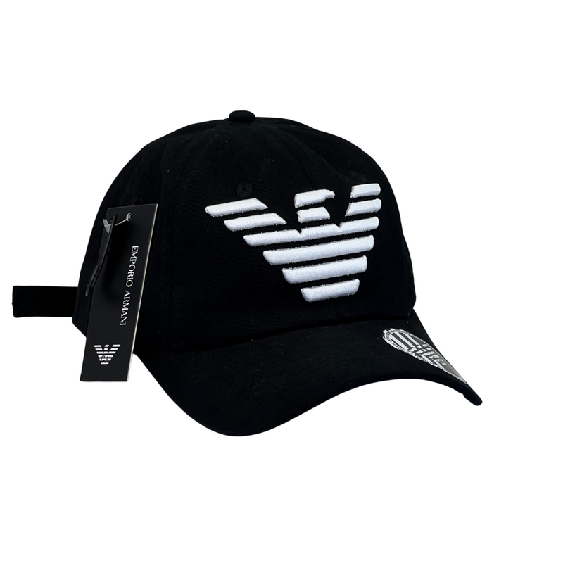 Boné Urbano Cavalera BIG - Cor Preto  Logo Branco