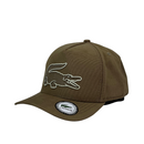 Boné Urbano Lacoste BIG - Cor Marrom  Logo Transparente