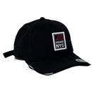 Boné Destroyed LA NYC - Cor Preto  Logo Original