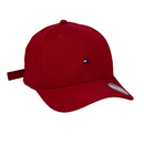 Boné Casual Tommy Hilfiger Basic - Cor Vermelho  Logo Original