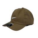 Boné Casual Nike Basics - Cor Marrom  Logo Cinza