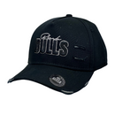 Boné Destroyed Black Bulls - Cor Preto  Logo Oficial