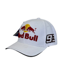 Boné  Urbano Red Bulls HRC - Cor Branco  Logo Original