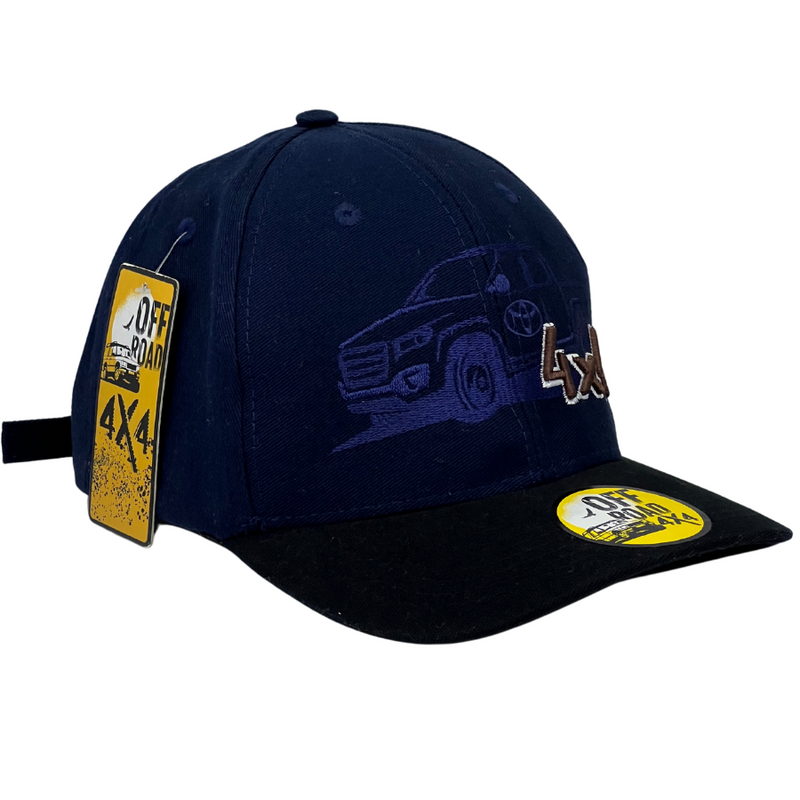 Boné Urbano Toyota 4X4 - Cor Azul Escuro  Logo Oficial