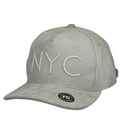 Boné Urbano New York City - Camurça  Logo Branco