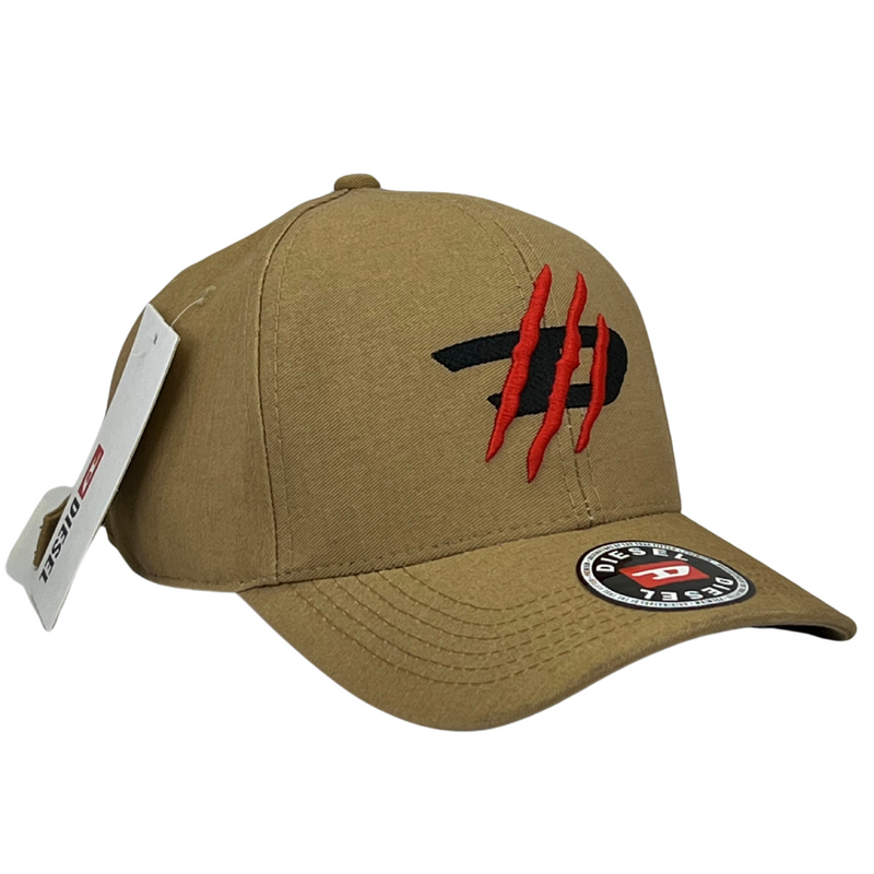 Boné Casual Diesel Fera - Cor Bege  Logo Oficial
