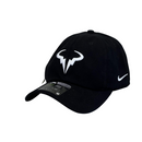 Boné Casual Nike NADAL - Cor Preto  Logo Branco
