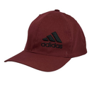 Boné Casual Adidas Basic - Cor Vinho  Logo Preto