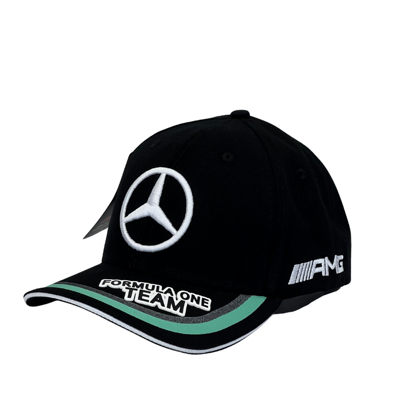 Boné  Urbano Detroid Mercedes BIG - Cor Preto  Logo Branco