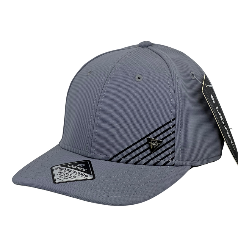 Boné Casual Lackpard  - Cor Cinza  Logo Preto