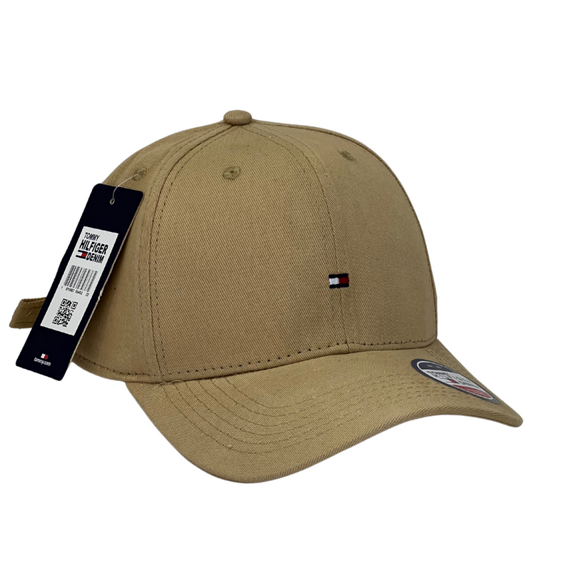 Boné Casual Tommy Hilfiger Basic - Cor Bege  Logo Original