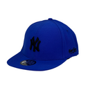 Boné Aba Reta New York Yankees - Cor Azul Escuro  Logo Preto
