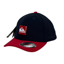 Boné Urbano QuikSilver Premium - Cor Preto  Logo Vermelho
