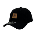 Boné Urbano Nike SB Premium - Cor Preto  Logo Marrom