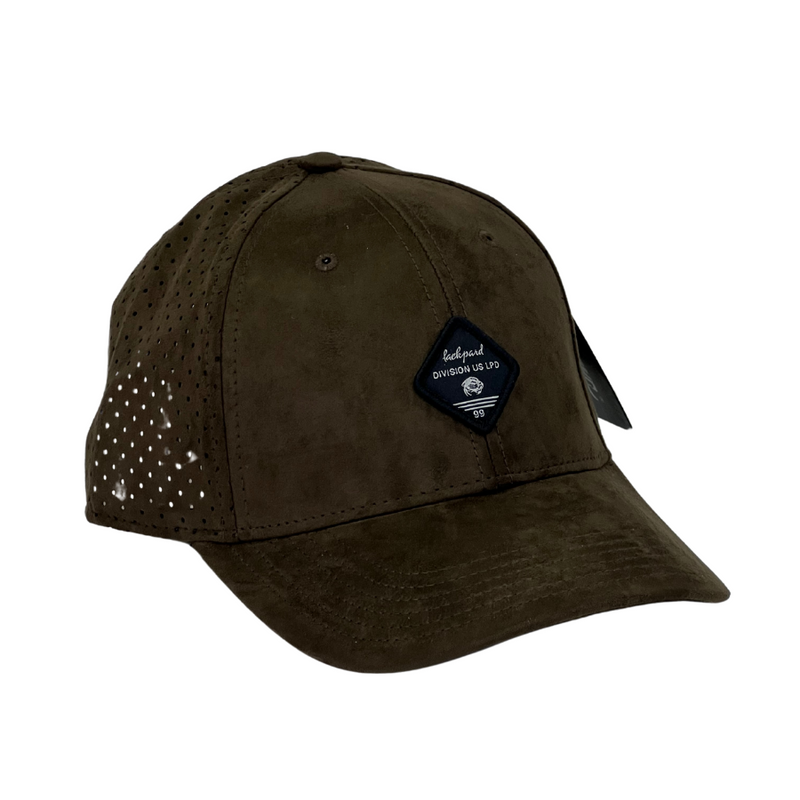 Boné Casual Lackpard Grife Camurça - Cor Marrom  Logo Original