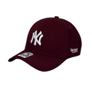 Boné Urbano New York Yankees - Cor Vinho  Logo Branco