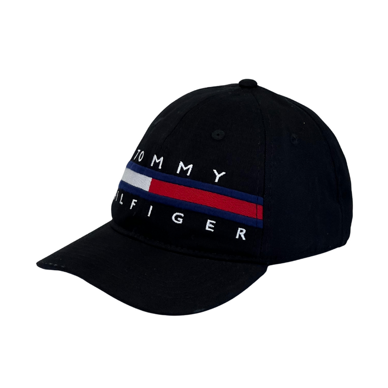 Boné Casual Tommy Hilfiger BIG - Cor Preto  Logo Original