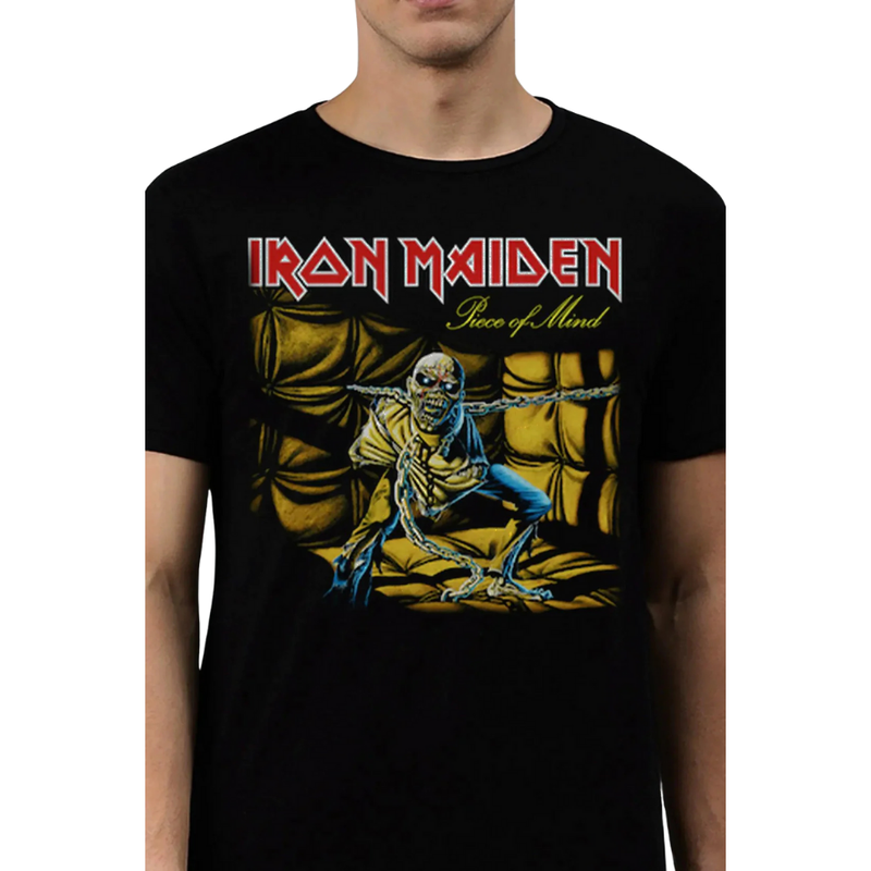 Camiseta Manga Curta Iron Maiden - Piece Of Mind