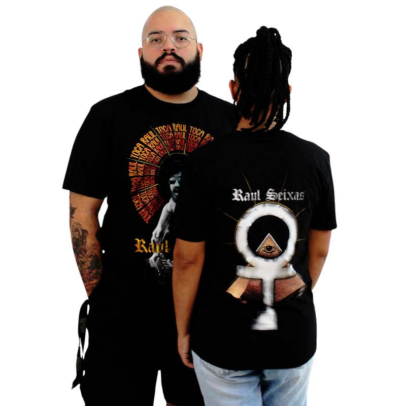 Camiseta Manga Curta Raul Seixas - Toca Raul