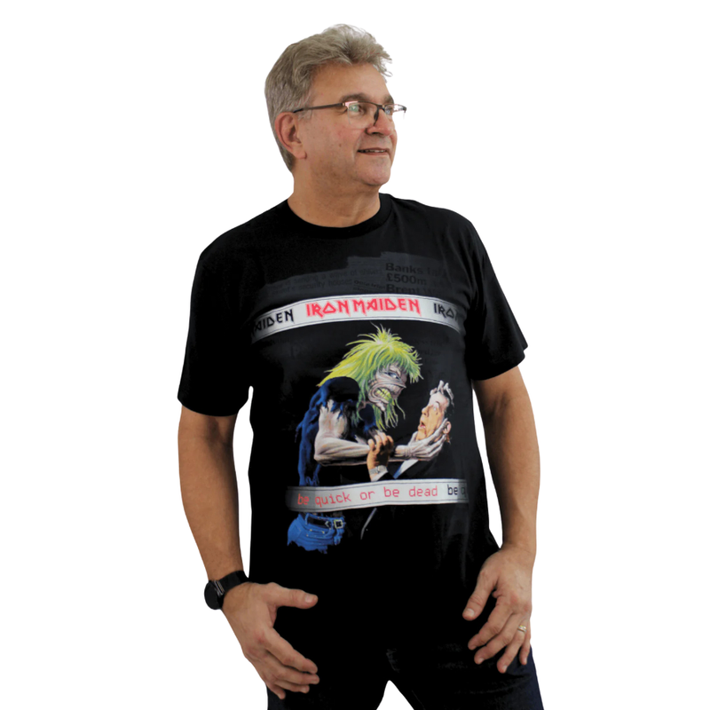 Camiseta Manga Curta Iron Maiden - Be Quick Or Be Dead