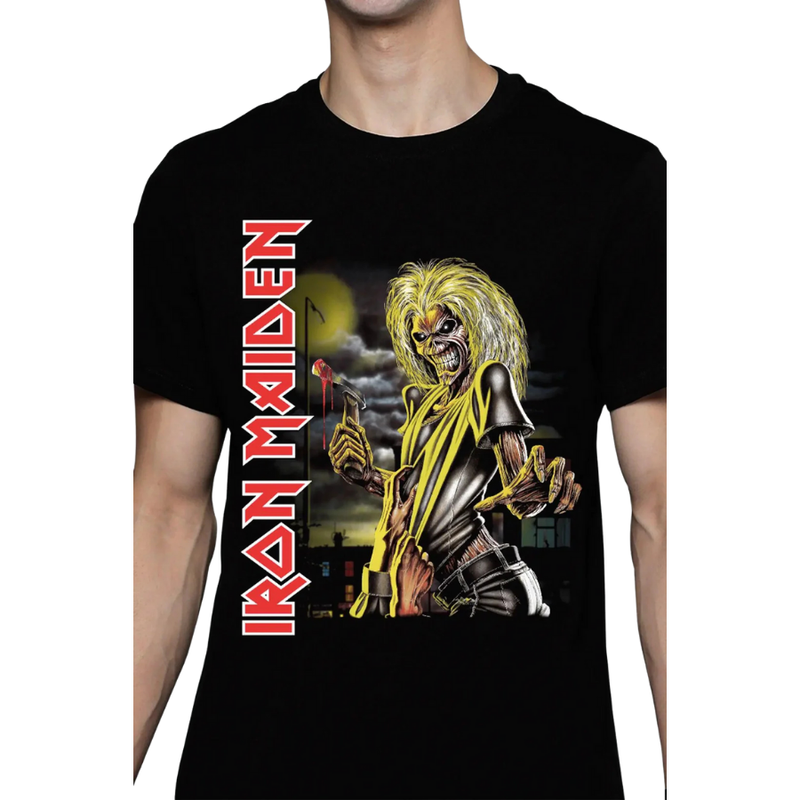 Camiseta Manga Curta Iron Maiden - Killers