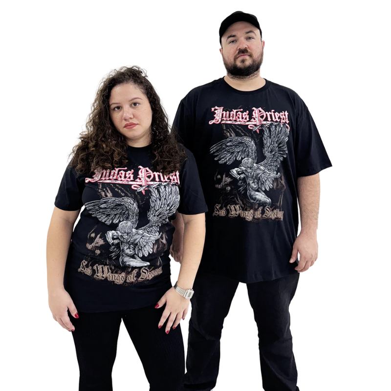 Camiseta Manga Curta Judas Priest - Sad Wings Of Destiny