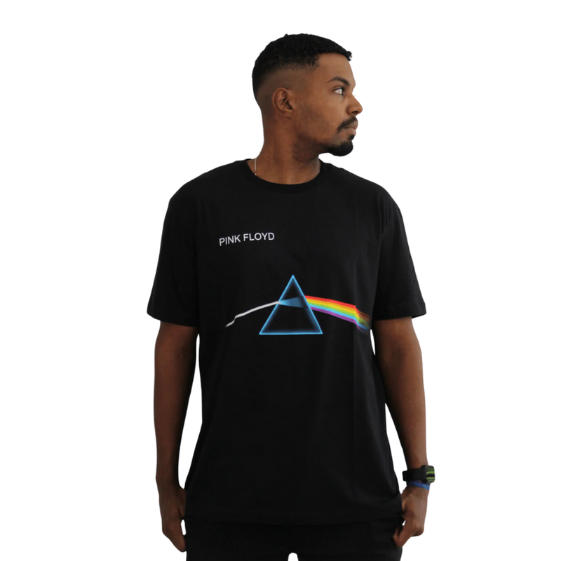 Camiseta Manga Curta Pink Floyd - The Dark Side Of The Moon I