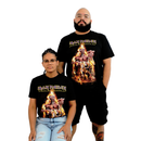 Camiseta Manga Curta Iron Maiden - The Seventh Son Flames