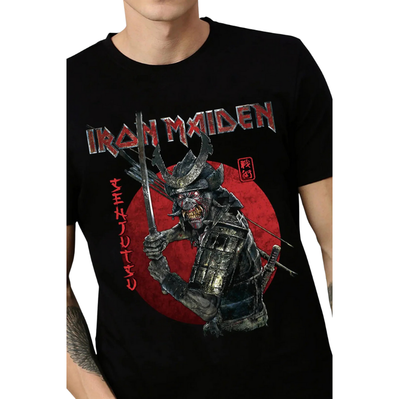 Camiseta Manga Curta Iron Maiden - Senjutsu I