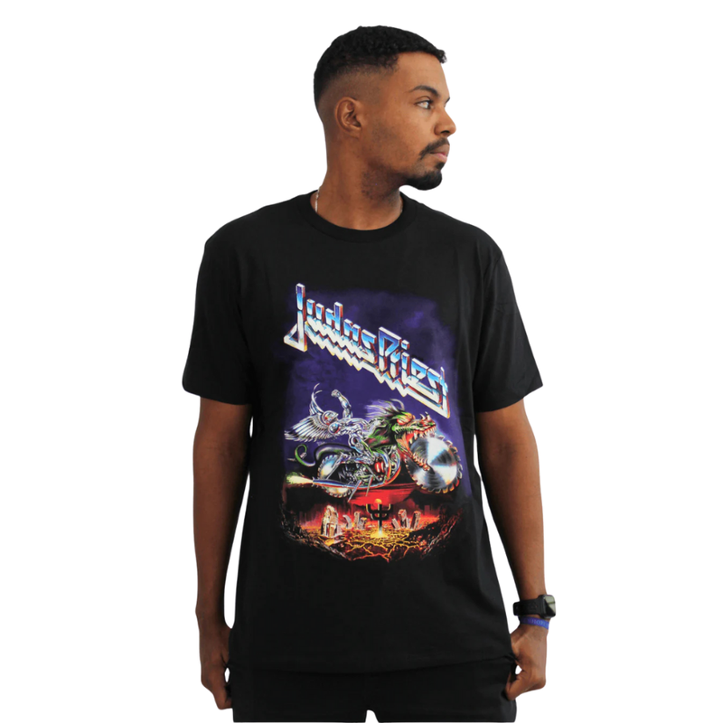 Camiseta Manga Curta Judas Priest - Painkiller