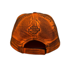 Boné Rock Harley Davidson - Cor Laranja  Logo Preto
