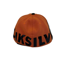 Boné Fitted Quiksilver Basic - Cor Laranja  Logo Preto