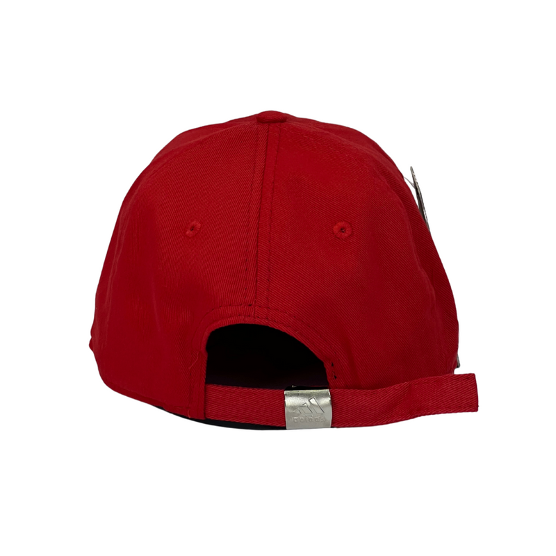 Boné Casual Adidas Sport - Cor Vermelho  Logo Branco