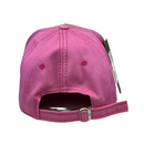 Boné Destroyed New York Yankees - Cor Rosa  Logo Branco