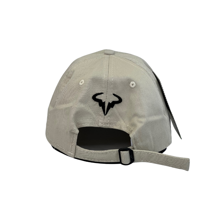 Boné Casual Nike NADAL - Cor Bege  Logo Preto