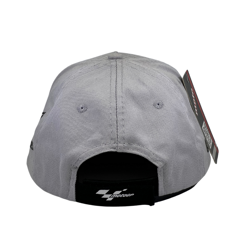 Boné Urbano Francesco Bagnaia - Cor Cinza  Logo Oficial