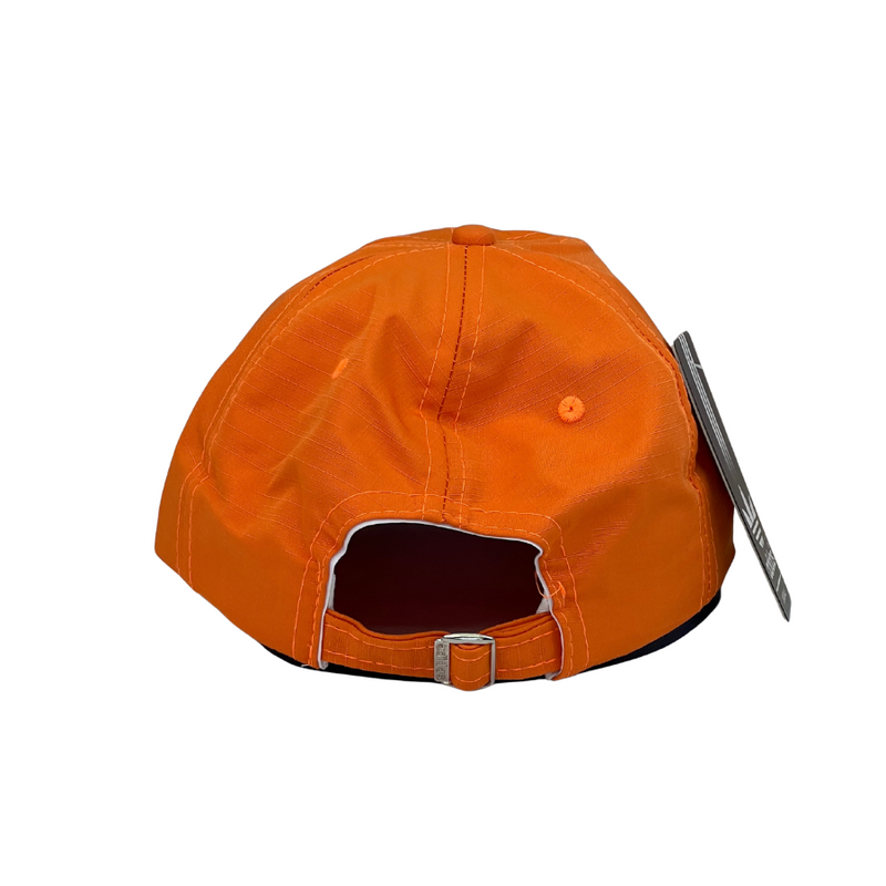 Boné Casual Adidas Basics - Cor Laranja  Logo Preto