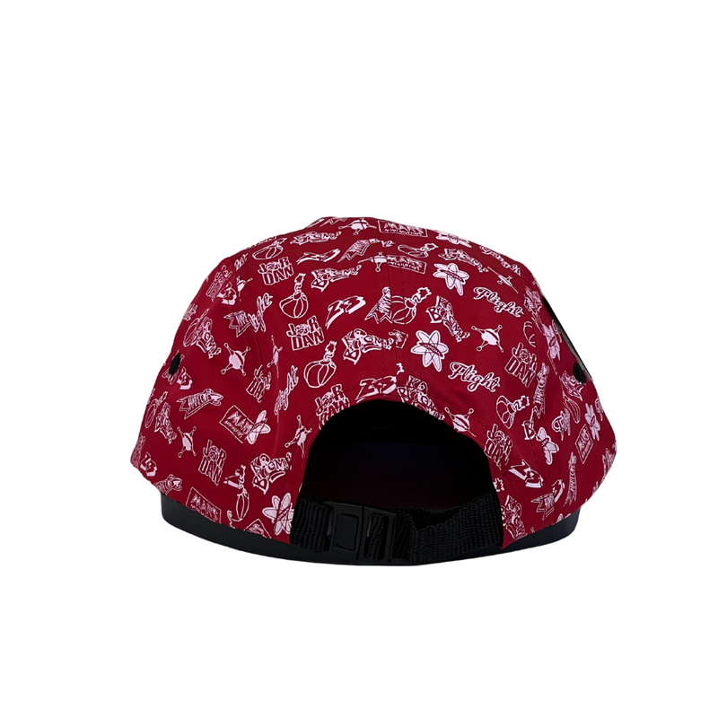 Boné Casual Nike Jordan Street - Cor Vermelho  Logo Preto