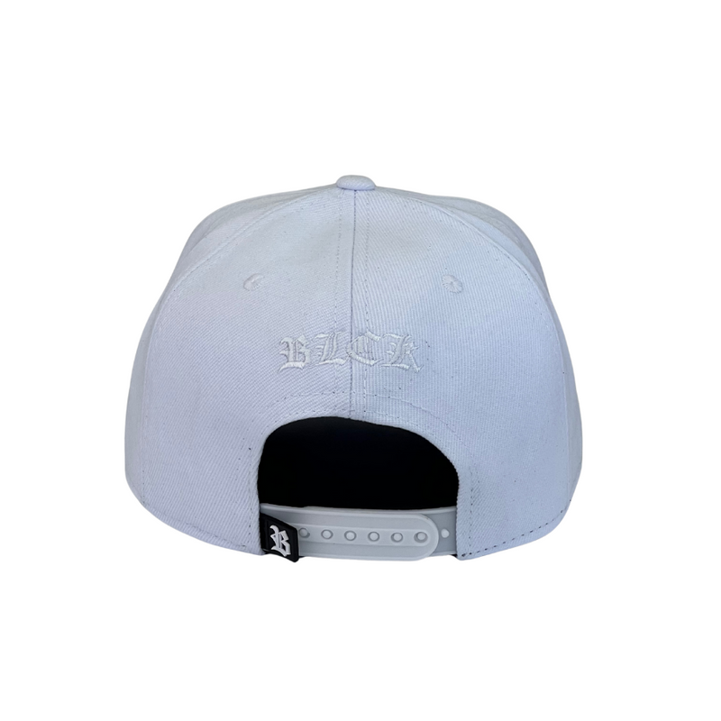 Boné Urbano Black Co Streets - Cor Branco  Logo Amarelo