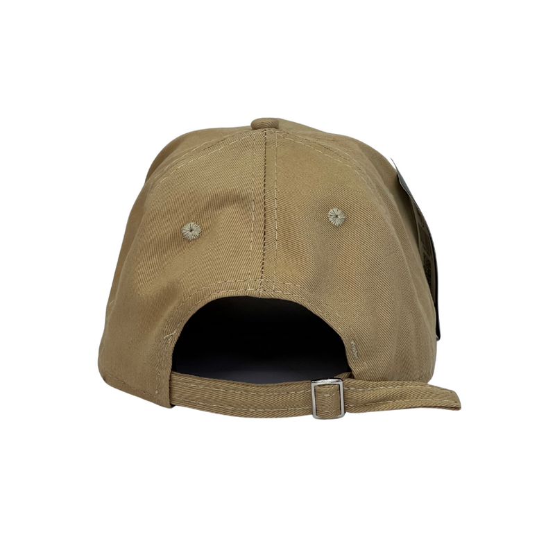 Boné Destroyed New York Yankees - Cor Marrom  Logo Preto