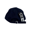 Boné Destroyed New York Yankees Texturizado - Cor Azul Escuro  Logo Preto