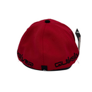 Boné Fitted QuikSilver Basic - Cor Vermelho  Logo Preto