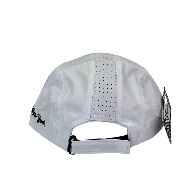 Boné Casual New York Yankees Basic Two - Cor Branco  Logo Preto