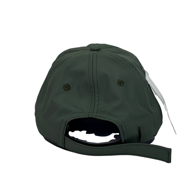 Boné Casual Lacoste Medium - Cor Verde Militar  Logo Original