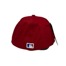 Boné Aba Reta New York Yankees - Cor Vermelho  Logo Preto