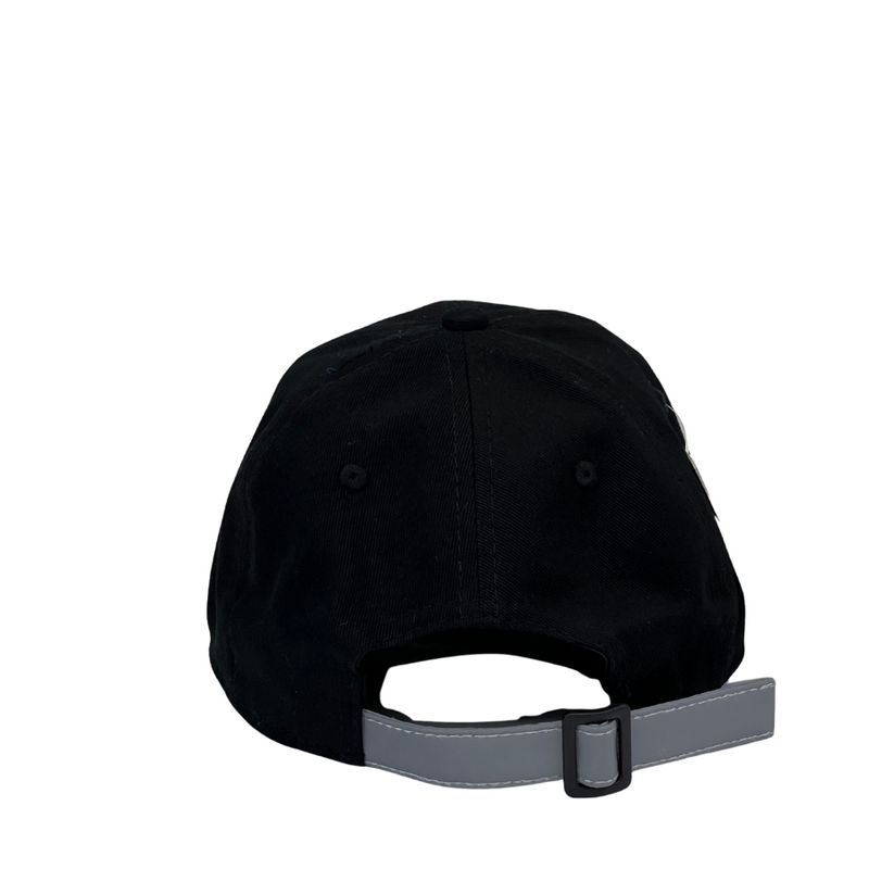 Boné Casual Lacoste GRIFE BIG - Cor Preto  Logo Cinza