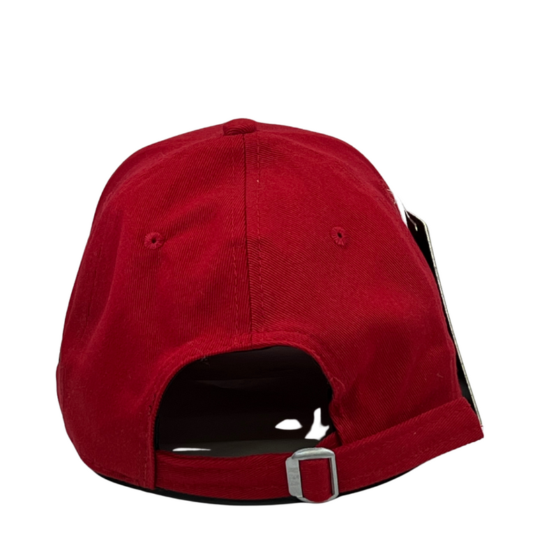 Boné Casual Bulls Basics - Cor Vermelho Logo Oficial