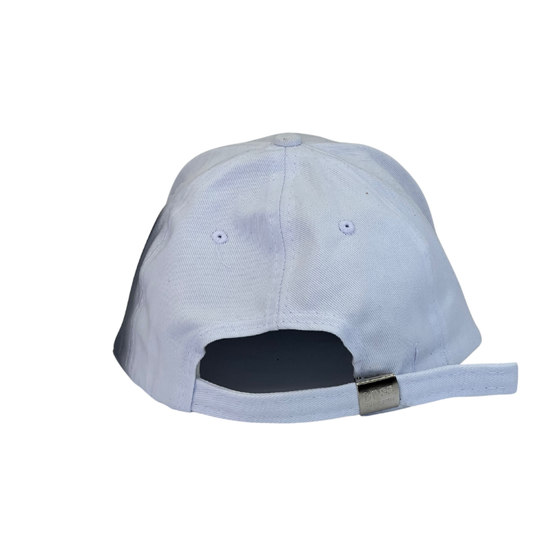 Boné Urbano Hugo Boss Mini BOSS - Cor Branco  Logo Preto