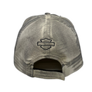 Boné Rock Harley Davidson - Cor Marrom  Logo Oficial